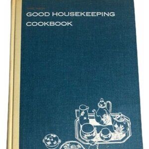 Good housekeeping cookbook  hardcover copyright 1963 English READ Some damage se